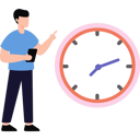 پیش‌نمایش فایل the-boy-is-looking-at-the-time-clock-9024500 از پک طراحی