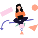 پیش‌نمایش فایل the-girl-is-going-downhill-9024503 از پک طراحی