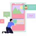 پیش‌نمایش فایل boy-doing-mobile-coding-9024485 از پک طراحی و توسعه