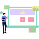 پیش‌نمایش فایل boy-looking-at-web-design-on-laptop-9024477 از پک طراحی و توسعه