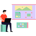 پیش‌نمایش فایل the-boy-is-working-on-the-laptop-9024466 از پک طراحی و توسعه
