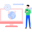 پیش‌نمایش فایل business-professional-checking-online-global-business-targets-8893019 از پک حرفه