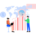 پیش‌نمایش فایل business-professionals-are-working-on-the-dollar-graph-8892990 از پک حرفه