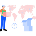 پیش‌نمایش فایل delivery-boy-delivering-parcel-on-time-8893000 از پک حرفه