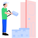 پیش‌نمایش فایل delivery-boy-delivering-the-parcel-to-the-house-8892998 از پک حرفه