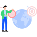 پیش‌نمایش فایل smart-businessman-is-working-on-a-global-goal-8893041 از پک حرفه