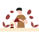 پیش‌نمایش فایل young-boy-making-coffee-8953426 از پک فرهنگ قهوه