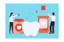 پیش‌نمایش فایل boy-and-girl-watching-mouthwash-9012033 از پک دندانپزشکی