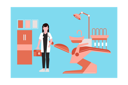 پیش‌نمایش فایل dentist-standing-in-clinic-9012005 از پک دندانپزشکی