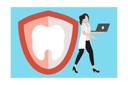 پیش‌نمایش فایل dentist-walking-with-laptop-9012037 از پک دندانپزشکی