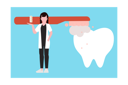 پیش‌نمایش فایل girl-brushing-teeth-9012022 از پک دندانپزشکی