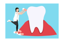 پیش‌نمایش فایل girl-eating-tooth-pills-9011994 از پک دندانپزشکی