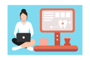 پیش‌نمایش فایل girl-having-online-dental-checkup-9012073 از پک دندانپزشکی