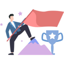 پیش‌نمایش فایل businessman-carries-flag-of-success-9110273 از پک مشارکت برای دستیابی به بیشتر