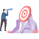 پیش‌نمایش فایل businessman-looks-at-target-through-spyglass-9110271 از پک مشارکت برای دستیابی به بیشتر