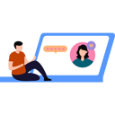 پیش‌نمایش فایل business-team-call-online-9043272 از پک چابک (اجایل)