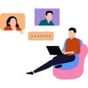 پیش‌نمایش فایل business-team-doing-online-communication-9037443 از پک چابک (اجایل)