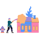 پیش‌نمایش فایل fireman-is-putting-out-fire-with-a-pipe-9043319 از پک چابک (اجایل)