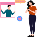 پیش‌نمایش فایل girl-is-chatting-on-mobile-9037474 از پک چابک (اجایل)