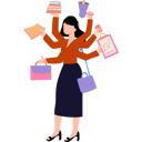 پیش‌نمایش فایل girl-is-multi-tasking-9037478 از پک چابک (اجایل)