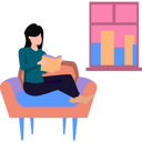 پیش‌نمایش فایل girl-is-reading-book-9043311 از پک چابک (اجایل)