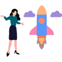پیش‌نمایش فایل girl-watching-startup-rocket-9037477 از پک چابک (اجایل)