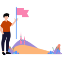 پیش‌نمایش فایل man-has-got-the-goal-flag-9037533 از پک چابک (اجایل)