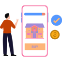 پیش‌نمایش فایل man-is-buying-house-online-9043312 از پک چابک (اجایل)
