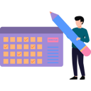 پیش‌نمایش فایل man-is-marking-the-calendar-9037489 از پک چابک (اجایل)