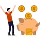 پیش‌نمایش فایل man-is-saving-money-in-the-piggy-bank-9037490 از پک چابک (اجایل)