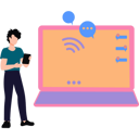 پیش‌نمایش فایل man-is-using-wi-fi-9043374 از پک چابک (اجایل)