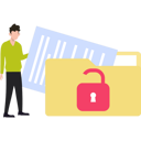 پیش‌نمایش فایل boy-opened-folder-9117215 از پک مدیریت فایل