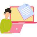 پیش‌نمایش فایل boy-sending-files-on-laptop-9117234 از پک مدیریت فایل