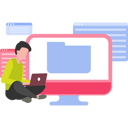 پیش‌نمایش فایل boy-using-laptop-9117223 از پک مدیریت فایل