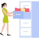 پیش‌نمایش فایل girl-arranging-files-in-drawer-9117240 از پک مدیریت فایل