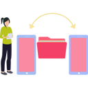 پیش‌نمایش فایل girl-sending-data-in-mobile-9117209 از پک مدیریت فایل