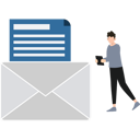 پیش‌نمایش فایل the-boy-is-reading-the-mail-9110192 از پک ارسال ایمیل
