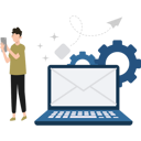 پیش‌نمایش فایل the-boy-is-setting-the-mail-9110200 از پک ارسال ایمیل
