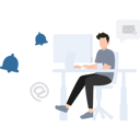 پیش‌نمایش فایل the-boy-is-working-at-his-desk-9110185 از پک ارسال ایمیل