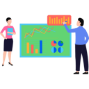 پیش‌نمایش فایل a-boy-and-a-girl-are-working-on-a-chart-graph-9117167 از پک سئو