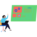پیش‌نمایش فایل a-girl-is-working-on-html-and-api-coding-9117188 از پک سئو