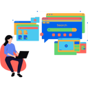 پیش‌نمایش فایل the-girl-is-working-on-the-laptop-9117182 از پک سئو