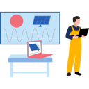 پیش‌نمایش فایل boy-is-working-on-the-solar-chart-9146613 از پک پنل‌های خورشیدی