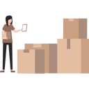 پیش‌نمایش فایل girl-looking-at-list-of-cartons-9128876 از پک نقل مکان