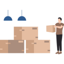 پیش‌نمایش فایل man-arranging-carton-9128873 از پک نقل مکان