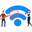 پیش‌نمایش فایل boy-and-girl-looking-for-wifi-9127821 از پک فناوری اینترنت