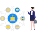 پیش‌نمایش فایل girl-looking-at-internet-connection-9127864 از پک فناوری اینترنت