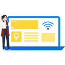 پیش‌نمایش فایل girl-working-with-internet-9127832 از پک فناوری اینترنت