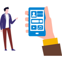 پیش‌نمایش فایل man-using-mobile-phone-9127856 از پک فناوری اینترنت