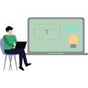 پیش‌نمایش فایل boy-making-design-on-laptop-9154409 از پک کار تیمی